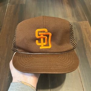 Vintage San Diego Padres Hat 1989s